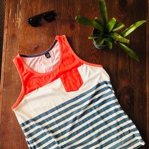 Men’s Free N’ Radical Striped Tank